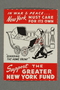 Poster stamp promoting the Greater New York Fund