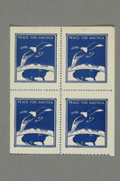 2018.233.31 front
Set of four poster stamps with a dove of peace flying above America

Click to enlarge