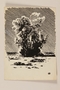Illustration of a mortar explosion as soldiers hit the beach by a Jewish soldier, 2nd Polish Corps