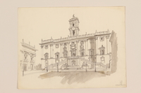 2012.471.169 Campidoglio
Portfolio of 11 drawings of Roman buildings by a Jewish soldier, 2nd Polish Corps

Click to enlarge