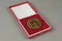 Medal presented to former inmates of the Theresienstadt ghetto-labor camp during the 50th anniversary of its opening