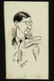 Political cartoon depicting Éamon de Valera holding the Éire Constitution created by an American journalist