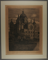 2013.122.2 front
Signed etching of a Neu Synagogue, Breslau saved by a Jewish emigre family

Click to enlarge