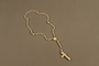 Plastic rosary used by an American internee
