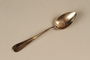 Spoon bearing Hedwig Sanders Neu's initials that survived Kristallnacht
