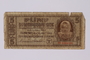 Occupation currency note, 5 Karbowanez, issued by Nazi Germany in eastern Poland