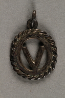 2019.183.8 front
"V" pendant or charm, made by Vapniarka prisoners

Click to enlarge