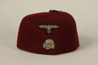 1992.73.1 front
Waffen SS red fez acquired by a US soldier following the liberation of Dachau concentration camp

Click to enlarge