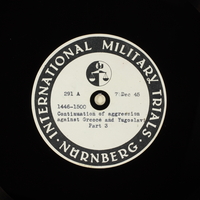 Day 15 International Military Tribunal, Nuremberg (Set A)

Click to enlarge