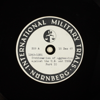 Day 16 International Military Tribunal, Nuremberg (Set A)

Click to enlarge