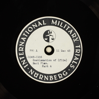 Day 17 International Military Tribunal, Nuremberg (Set A)

Click to enlarge