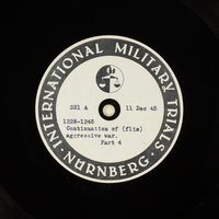 Day 17 International Military Tribunal, Nuremberg (Set A)

Click to enlarge