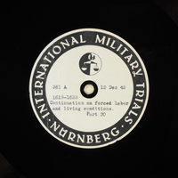 Day 18 International Military Tribunal, Nuremberg (Set A)

Click to enlarge