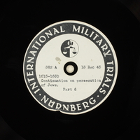 Day 19 International Military Tribunal, Nuremberg (Set A)

Click to enlarge