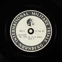 Day 19 International Military Tribunal, Nuremberg (Set A)

Click to enlarge