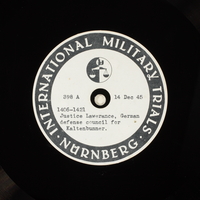Day 20 International Military Tribunal, Nuremberg (Set A)

Click to enlarge
