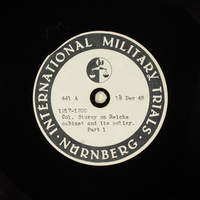 Day 22 International Military Tribunal, Nuremberg (Set A)

Click to enlarge