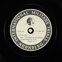 Day 23 International Military Tribunal, Nuremberg (Set A)

Click to enlarge