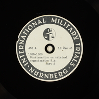 Day 23 International Military Tribunal, Nuremberg (Set A)

Click to enlarge