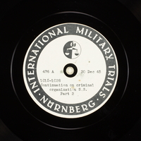 Day 24 International Military Tribunal, Nuremberg (Set A)

Click to enlarge