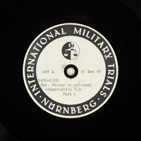 Day 24 International Military Tribunal, Nuremberg (Set A)

Click to enlarge