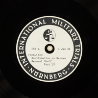 Day 27 International Military Tribunal, Nuremberg (Set A)

Click to enlarge