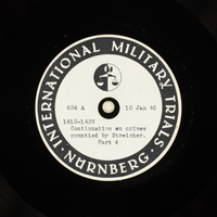 Day 31 International Military Tribunal, Nuremberg (Set A)

Click to enlarge