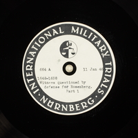 Day 32 International Military Tribunal, Nuremberg (Set A)

Click to enlarge