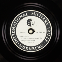 Day 33 International Military Tribunal, Nuremberg (Set A)

Click to enlarge