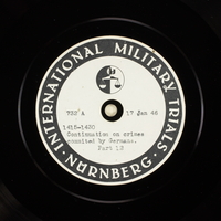 Day 36 International Military Tribunal, Nuremberg (Set A)

Click to enlarge