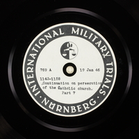 Day 38 International Military Tribunal, Nuremberg (Set A)

Click to enlarge