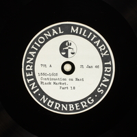 Day 39 International Military Tribunal, Nuremberg (Set A)

Click to enlarge
