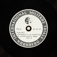 Day 44 International Military Tribunal, Nuremberg (Set A)

Click to enlarge
