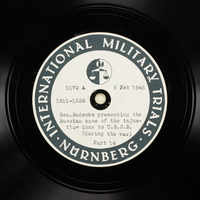 Day 54 International Military Tribunal, Nuremberg (Set A)

Click to enlarge