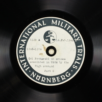 Day 58 International Military Tribunal, Nuremberg (Set A)

Click to enlarge