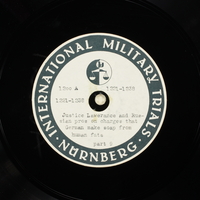 Day 62 International Military Tribunal, Nuremberg (Set A)

Click to enlarge