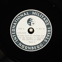 Day 64 International Military Tribunal, Nuremberg (Set A)

Click to enlarge