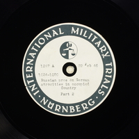 Day 65 International Military Tribunal, Nuremberg (Set A)

Click to enlarge