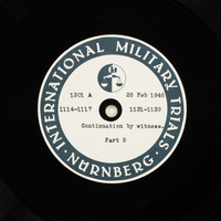 Day 68 International Military Tribunal, Nuremberg (Set A)

Click to enlarge