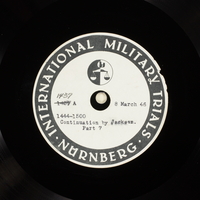 Day 77 International Military Tribunal, Nuremberg (Set A)

Click to enlarge
