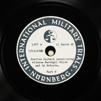 Day 78 International Military Tribunal, Nuremberg (Set A)

Click to enlarge