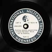 Day 78 International Military Tribunal, Nuremberg (Set A)

Click to enlarge