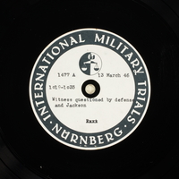 Day 80 International Military Tribunal, Nuremberg (Set A)

Click to enlarge