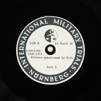 Day 80 International Military Tribunal, Nuremberg (Set A)

Click to enlarge