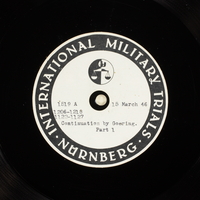 Day 82 International Military Tribunal, Nuremberg (Set A)

Click to enlarge