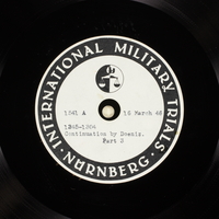 Day 83 International Military Tribunal, Nuremberg (Set A)

Click to enlarge