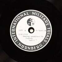 Day 86 International Military Tribunal, Nuremberg (Set A)

Click to enlarge