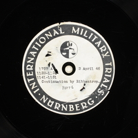 Day 97 International Military Tribunal, Nuremberg (Set A)

Click to enlarge