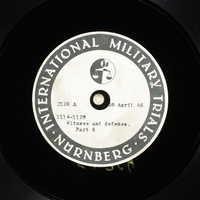 Day 117 International Military Tribunal, Nuremberg (Set A)

Click to enlarge