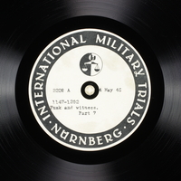 Day 121 International Military Tribunal, Nuremberg (Set A)

Click to enlarge